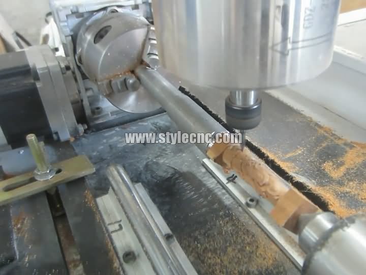 迷你臺式數控雕刻機第四軸旋轉工作臺 迷你臺式數控雕刻機第四軸旋轉工作臺