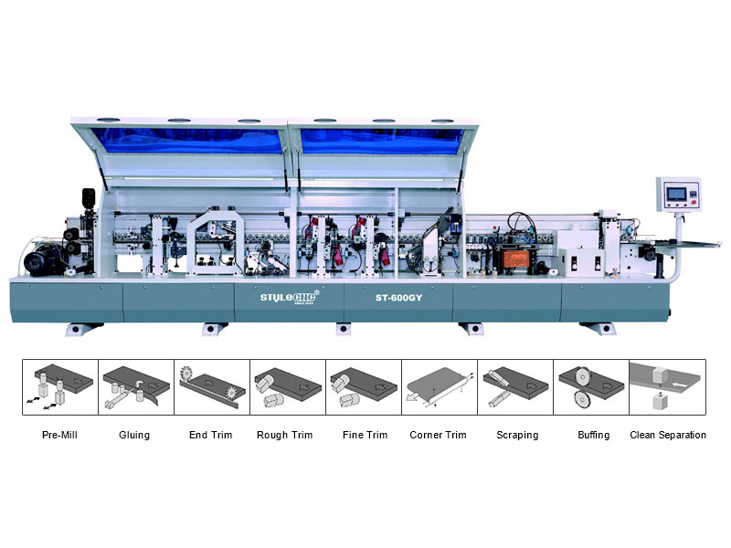 工業(yè)級(jí)全自動(dòng)木工封邊機(jī) ST-600GY 工業(yè)級(jí)全自動(dòng)木工封邊機(jī) ST-600GY
