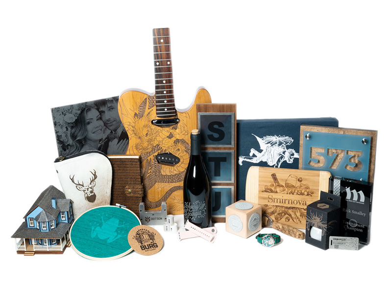 CO2 業余愛好激光切割機應用