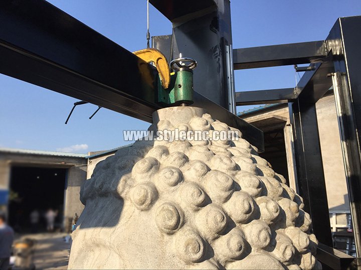 適用于佛像和雕塑的四軸石材數控機床