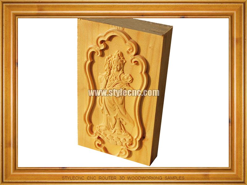 3D 用于浮雕木工的數控雕刻機