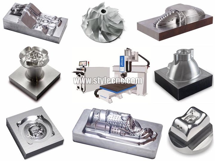 用于模具制造的五軸數控銑床