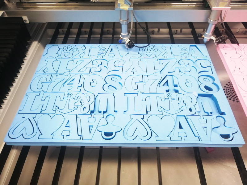 150W CO2 美國激光切割 EVA 泡沫項目 150W CO2 美國激光切割 EVA 泡沫項目