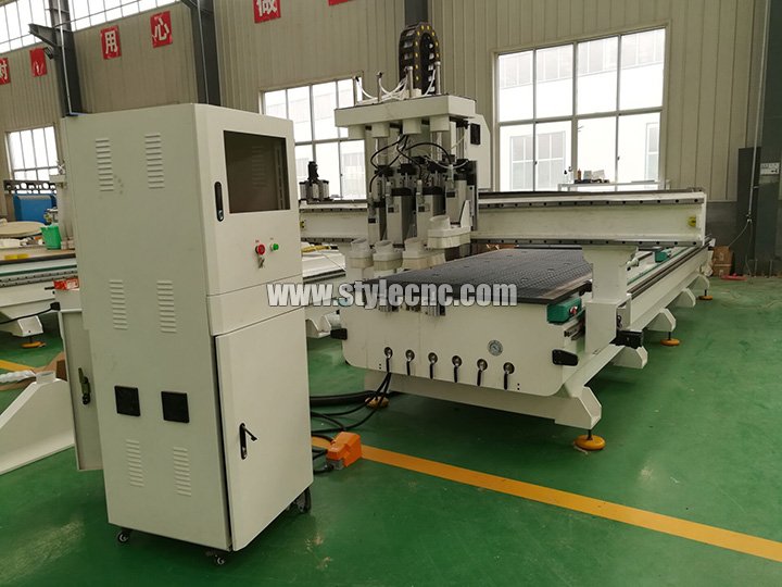 氣動自動換刀數控雕刻刻機