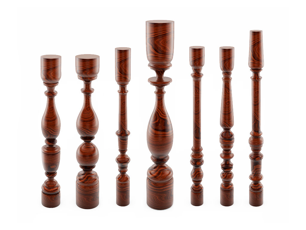 用于家具腿和樓梯欄桿的工業數控木工車床