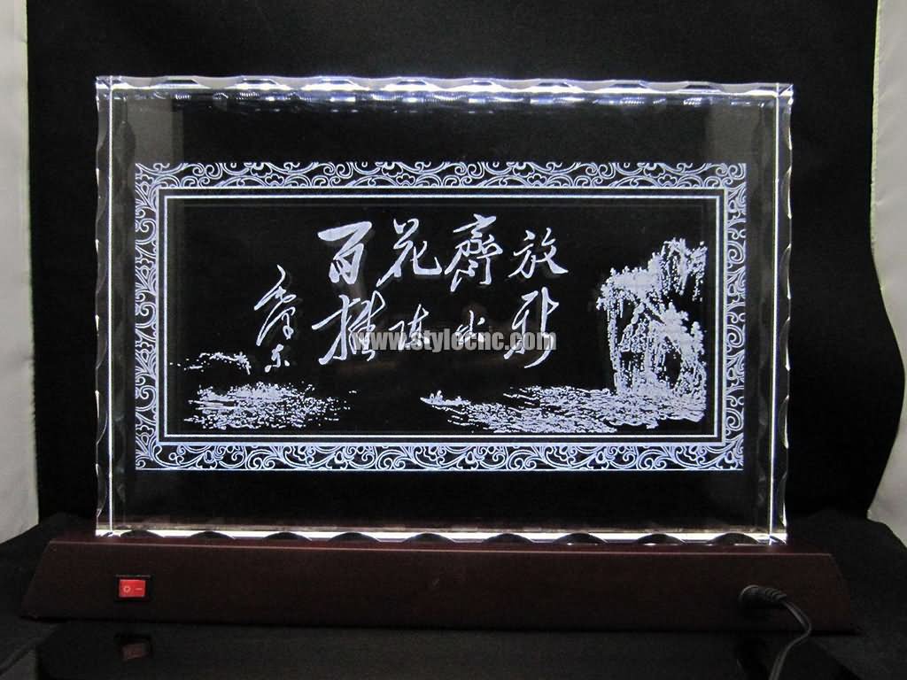 亞克力激光雕刻機項目