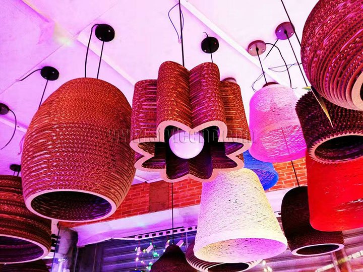 瓦楞燈罩切割項目 瓦楞燈罩切割項目