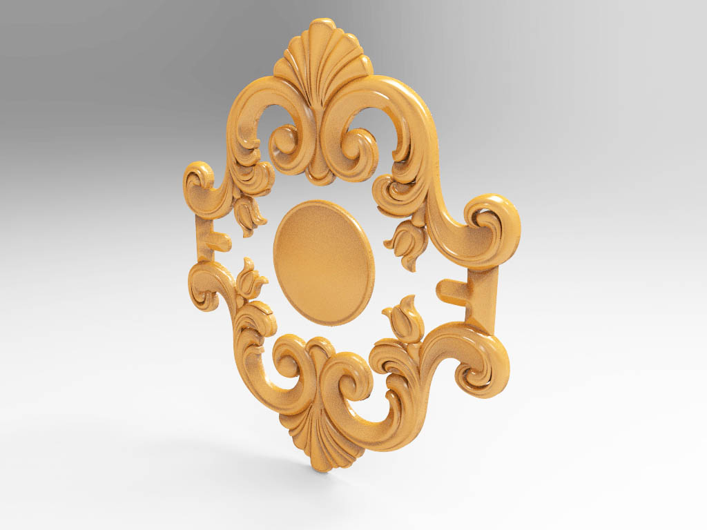 CNC木工雕刻機(jī) 3D 家居裝飾設(shè)計(jì) STL 檔