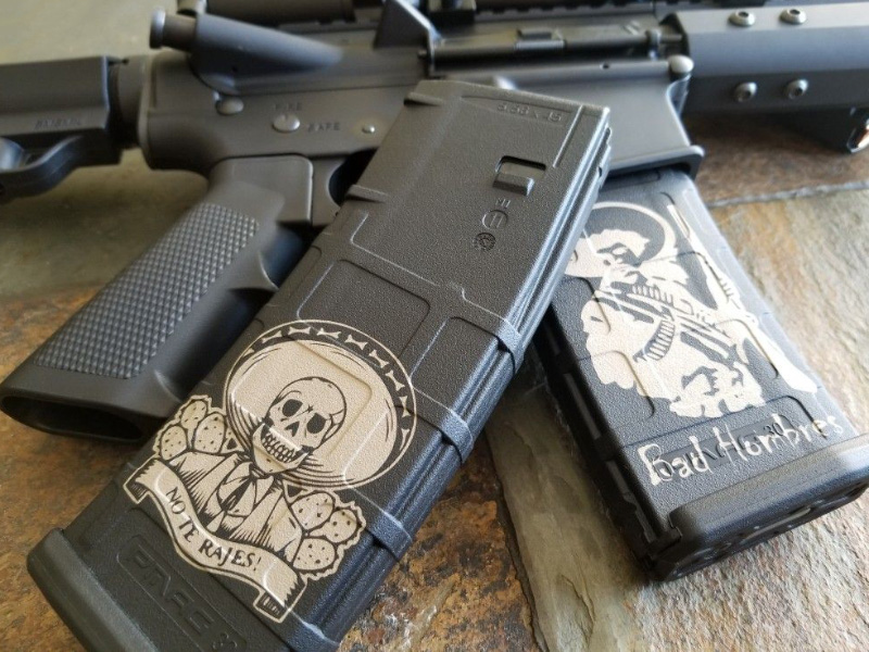 激光點刻 PMAG 與聚合物