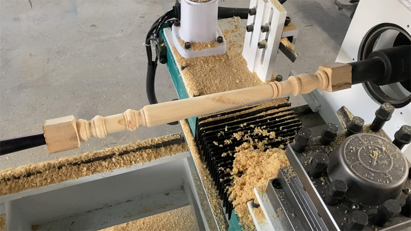 數控車床車削木桌腿項目