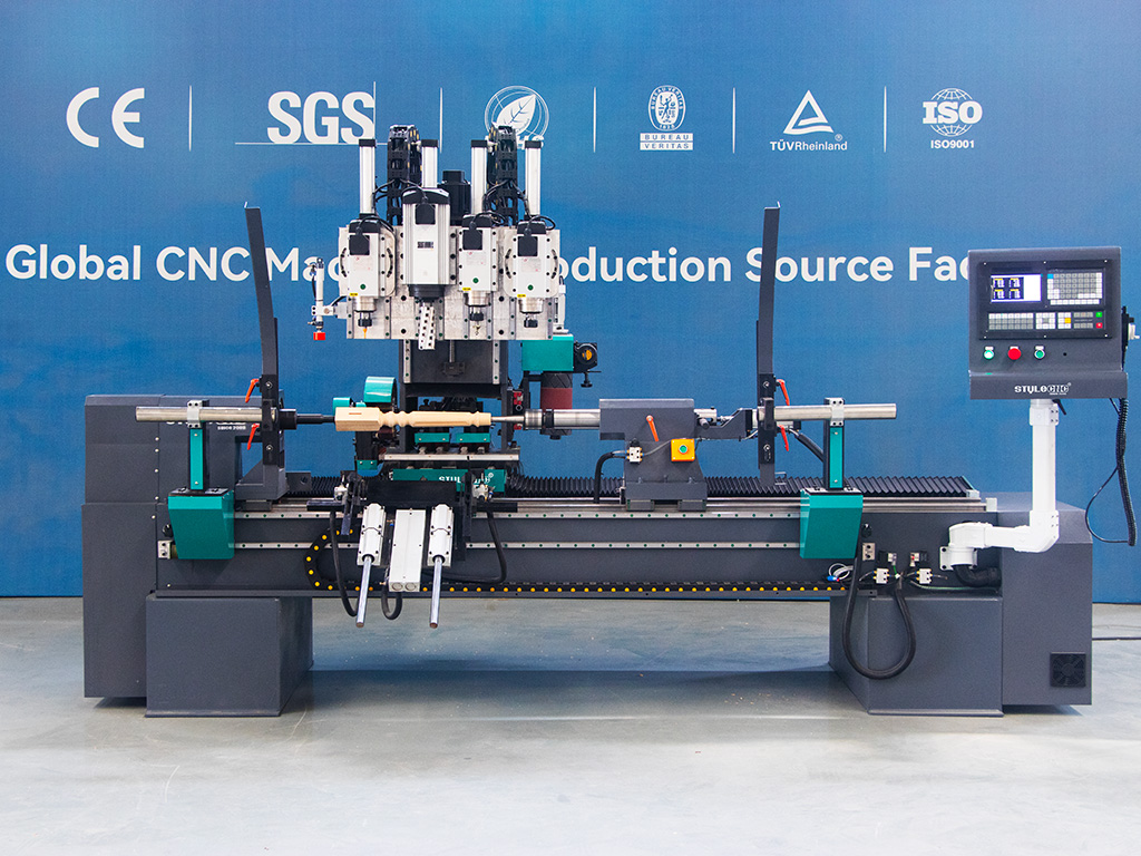 一體式數(shù)控車(chē)床,適用于木材車(chē)削和銑削 一體式數(shù)控車(chē)床,適用于木材車(chē)削和銑削