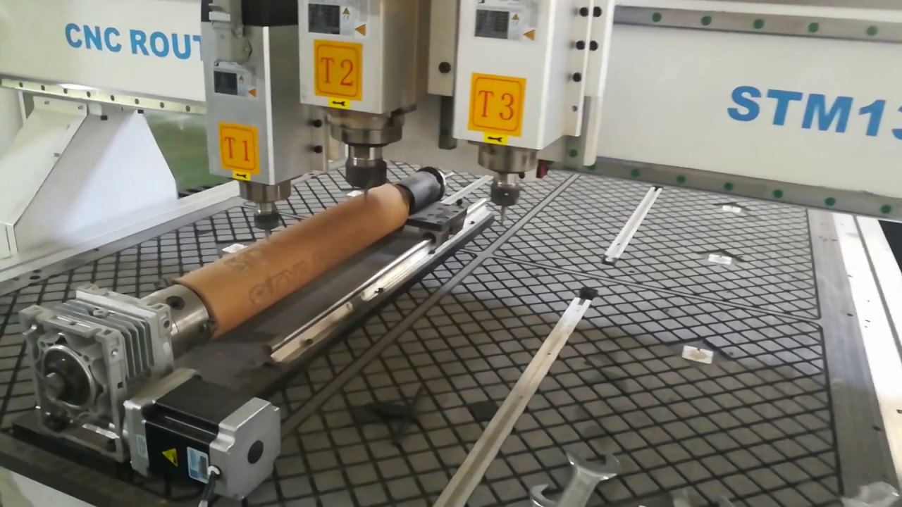 帶車床附件的氣動自動換刀數(shù)控雕刻刻機(jī) 帶車床附件的氣動自動換刀數(shù)控雕刻刻機(jī)